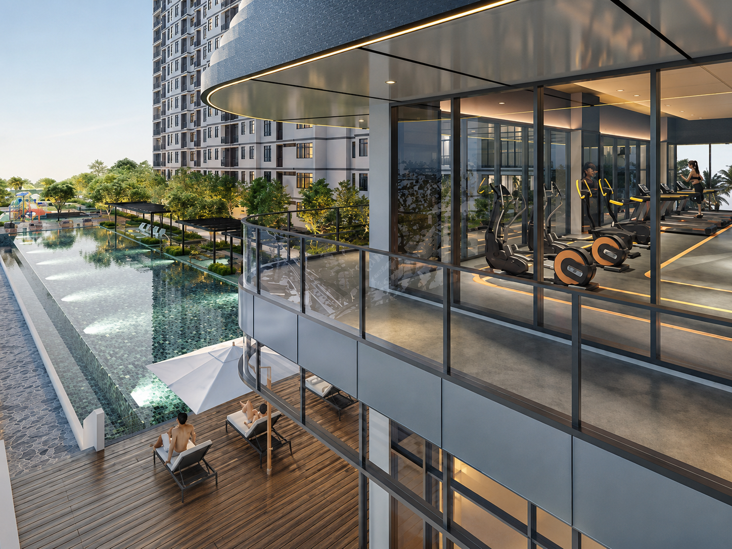 Artist's impression: Facilities View
